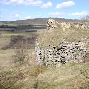 Tetín zřícenina hradu