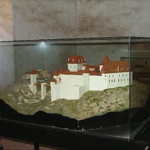 Točník - model hradu