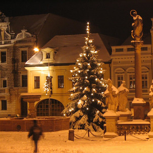 vánoční atmosféra na Karlově náměstí