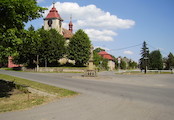 Náves v Bukovně