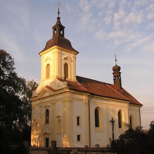 Kostel - západní pohled