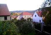 výhled směrem k Vltavě