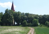 kostel v Hluboši