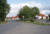 Malá Hraštice náves