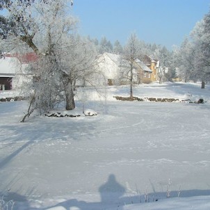 rybník na návsi