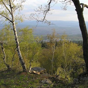 Hradiště, na vrcholu