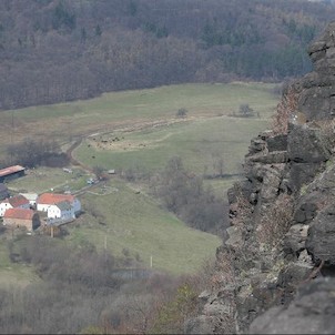 Úhošť - výhled, Okolí Úhoště máte shora doslova jako na dlani