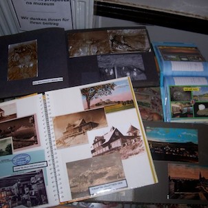 Alba s fotografiemy a pohlednicemi Měděnce a okolí