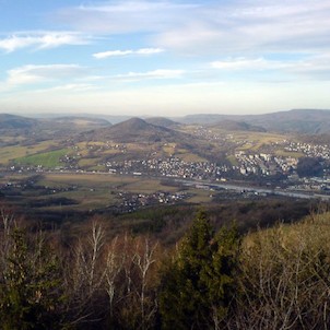 Pohled z rozhledny