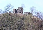 Hrad Ostrý - zřícenina