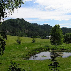 Jezírko nad Jetřichovicemi