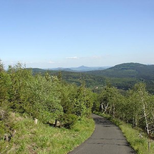 Jedlová, cestou z vrcholu