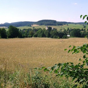 Pohled na Lobendavu z Anenského vrchu