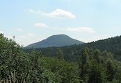 Růžovský vrch, z Mezné