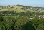 Výhled z Hrádku u Varnsdorfu