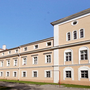 západní část zámku