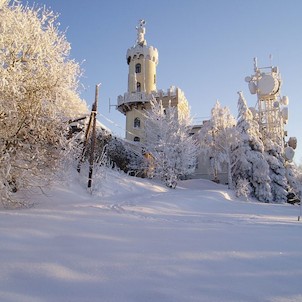 Milešovka - zimní pohlednice_2