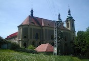 Pohled na klášterní komplex od severu