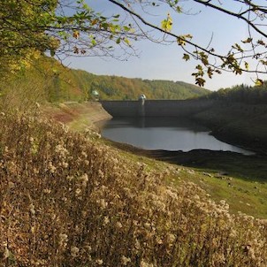 Janovská přehrada - podzim 2006