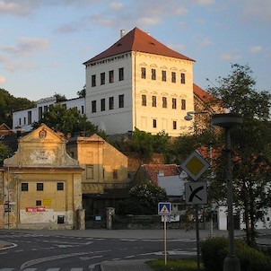 Bílinský zámek, z Pivovarského náměstí