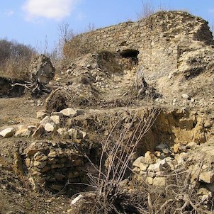 hrad Krupka, jádro hradu