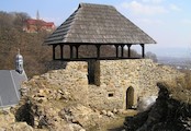hrad Krupka, opravená část hradu