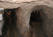 Podzemí prohlídkové štoly St.Martin