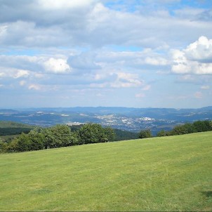 Výhled5, Ústí nad Labem a vrcholky Českého středohoří
