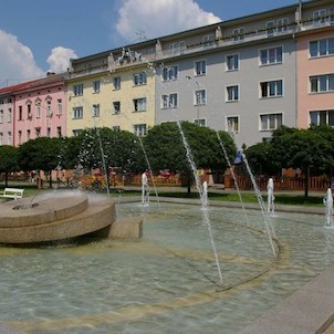 Fontana na Lidickem namesti