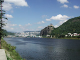 hrad Střekov a Masarykova zdymadla