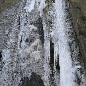zamrzlý vodopád, Vaňovský vodopád