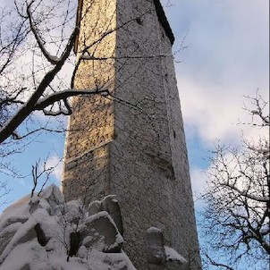 Roštejn v zimě