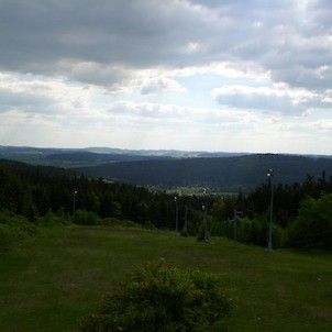 Pohled z Čeřínku směrem na Javořici
