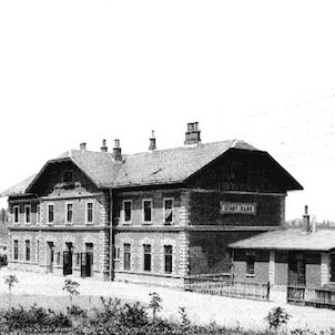 nádraží 1955