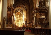 Kostel sv. Jakuba většího v Jihlavě - interiér