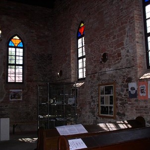 Interiér synagogy