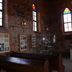 Interiér synagogy