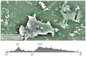 Mapa naučné stezky Žákova hota-Tisůvka