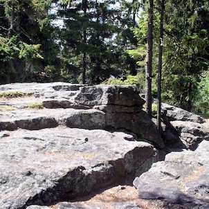 vrchol Čertovy skály - Tisůvka