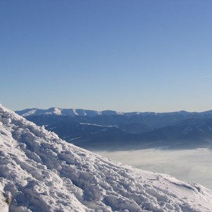 Pohľad z choča na Nízke Tatry