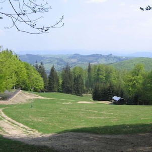 Cvičná louka na jaře