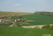 Příjezd do Nítkovic z Litenčic