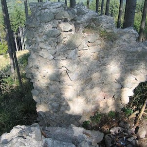 jen tohle zůstalo - Střílecký hrad