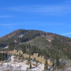 Čertovy skály a PP Kopce, 18. 1. 2005