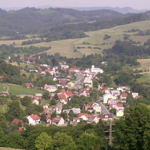 Pohled na obec