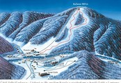 Mapa Ski areálu Razula