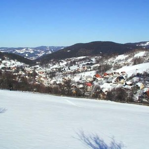 Zasněžená obec