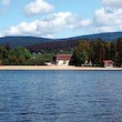 Vodní nádrž Lipno - pláž Horní Planá