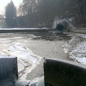 Botič pod Hostivařskou nádrží