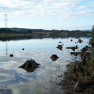Hněvkovická přehrada, Jaroslavice
